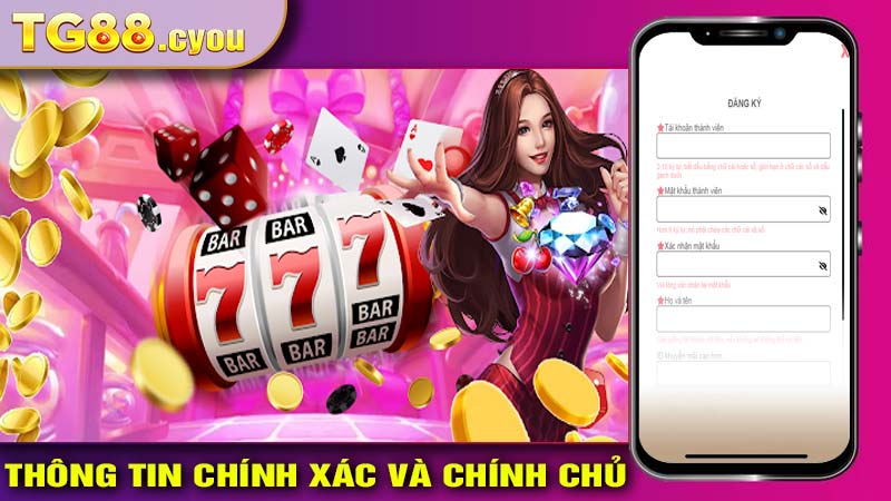 Yêu Cầu Về Thông Tin Chính Xác Và Chính Chủ